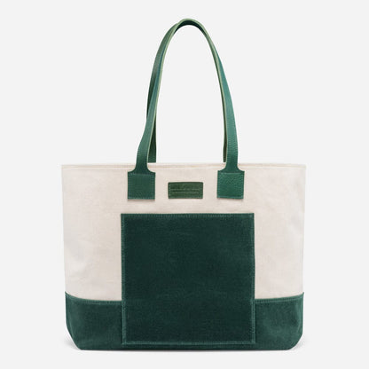 Organic Cotton Tote Bag in Green