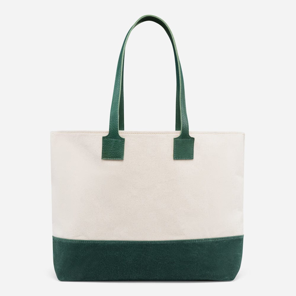 Organic Cotton Tote Bag in Green