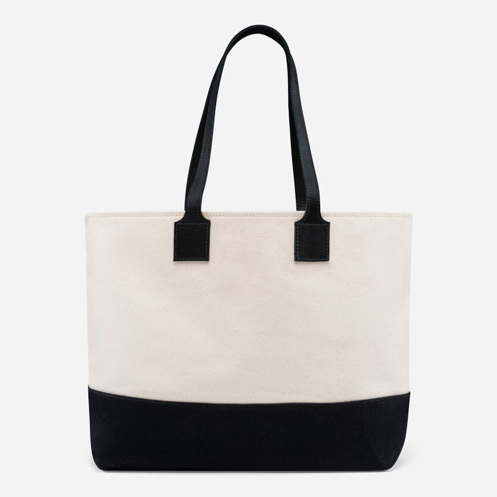 Organic Cotton Tote Bag in Black